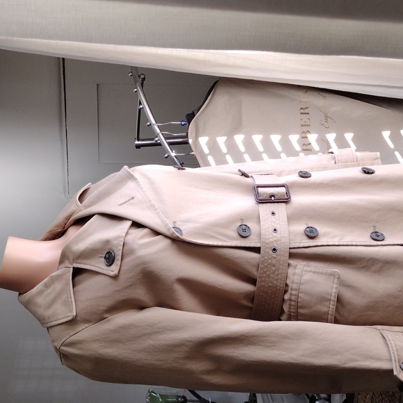 Inès de la Fressange,uni qlo ,camel trench coat , M - Picture 5 of 16